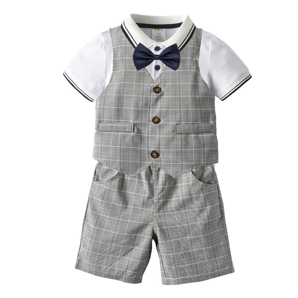 Stylish and elegant boys' formal outfit set