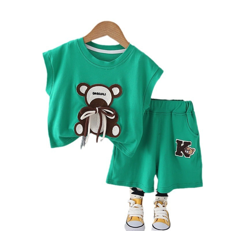 Shark n Dino Kids' Teddy Bear Outfit Set