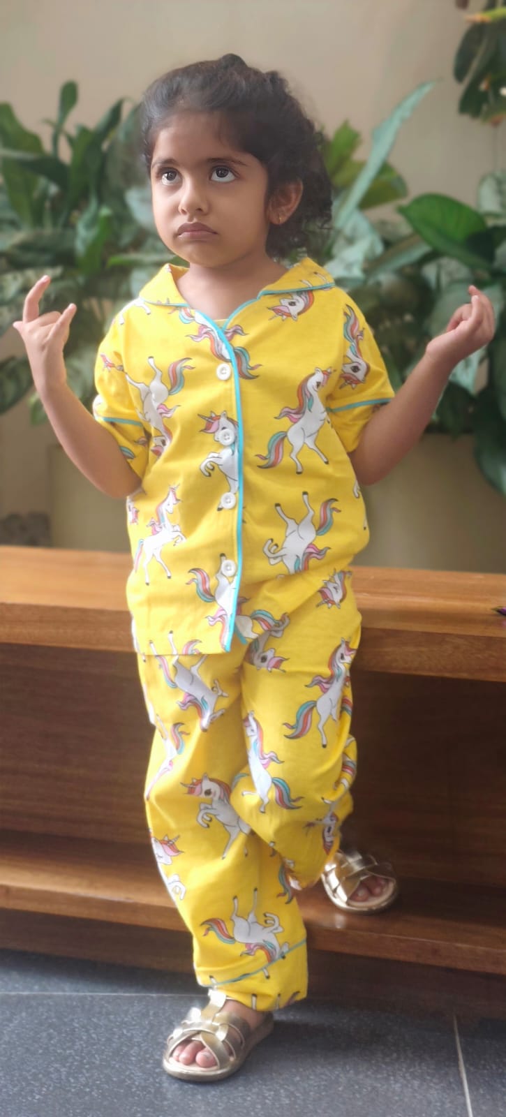Girls 2-Piece Organic Cotton Sleepwear Set
