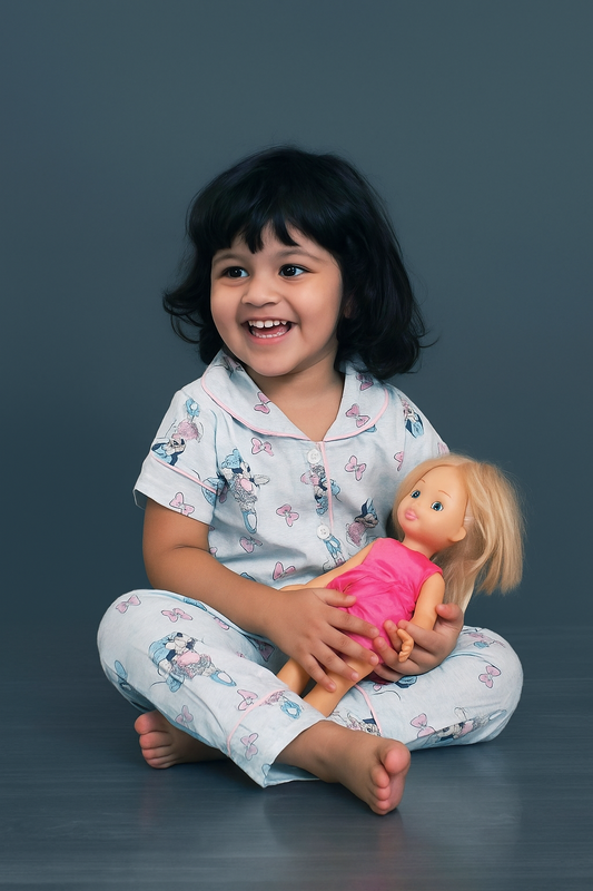 Girls 2-Piece Organic Cotton Sleepwear Set