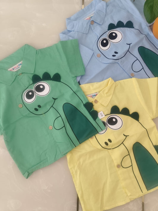 Adorable Boys Dinosaur Outfit Set