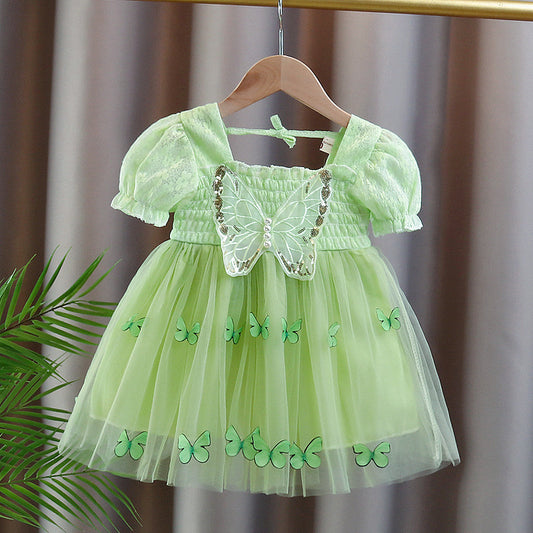 Girls  gorgeous fairy-inspired girl's dress