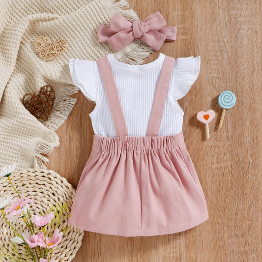 Girls  charming and stylish toddler girl's outfit set