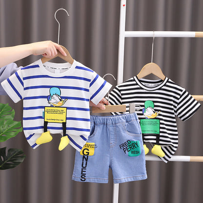 Boys stylish and playful children's clothing set