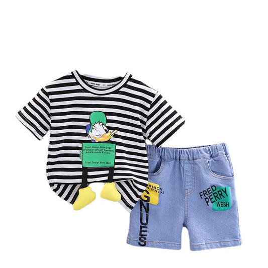 Boys stylish and playful children's clothing set