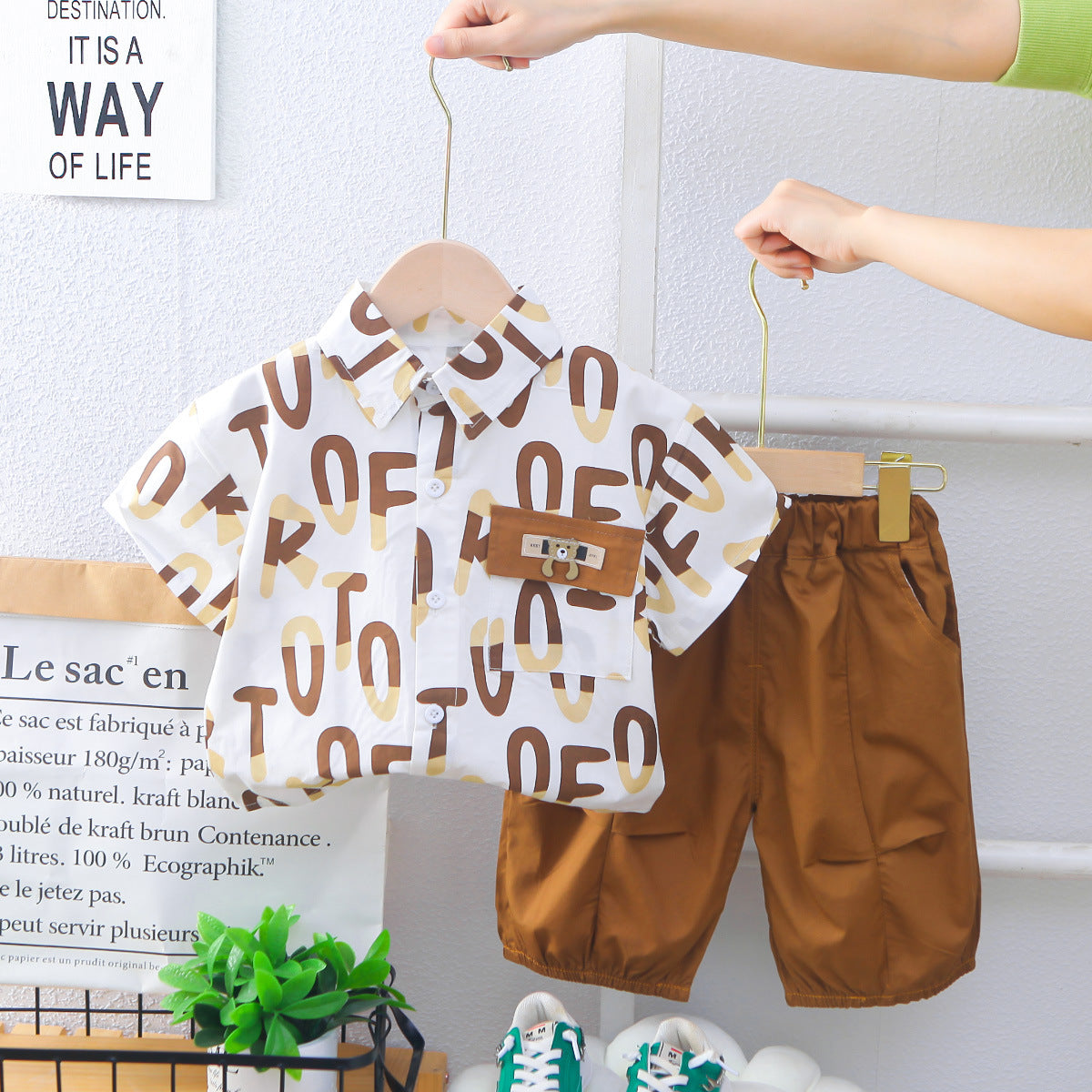 Kids' Shirt and  Shorts Set