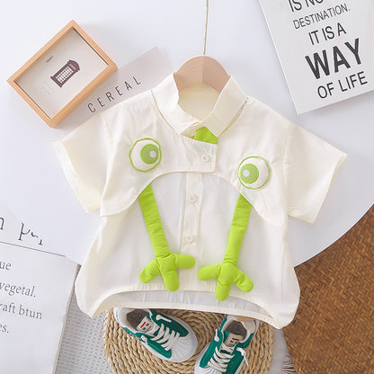 Shark n Dino Cotton T-shirts and shorts Baby Outfit