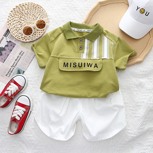 Boy's t-shirt and shorts