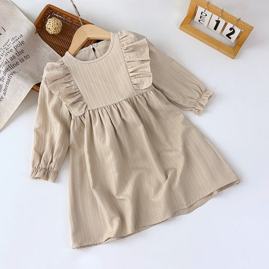 Girls A-Line Cotton Dress
