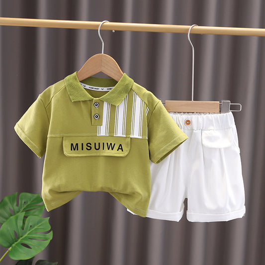 Boy's t-shirt and shorts