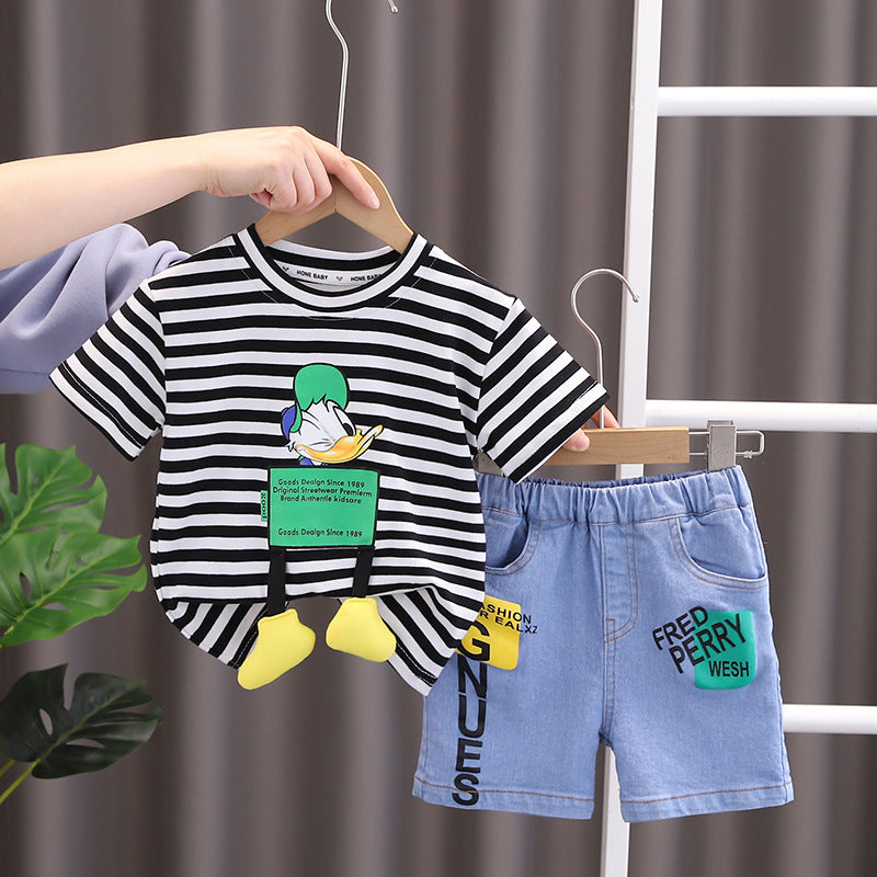 Boys stylish and playful children's clothing set