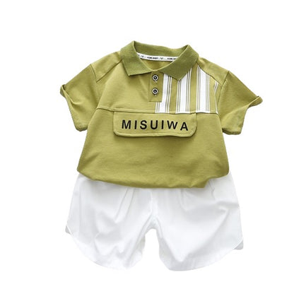 Boy's t-shirt and shorts