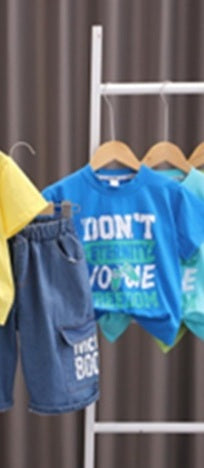 Trendy 2-Piece Boys' Casual Outfit Set