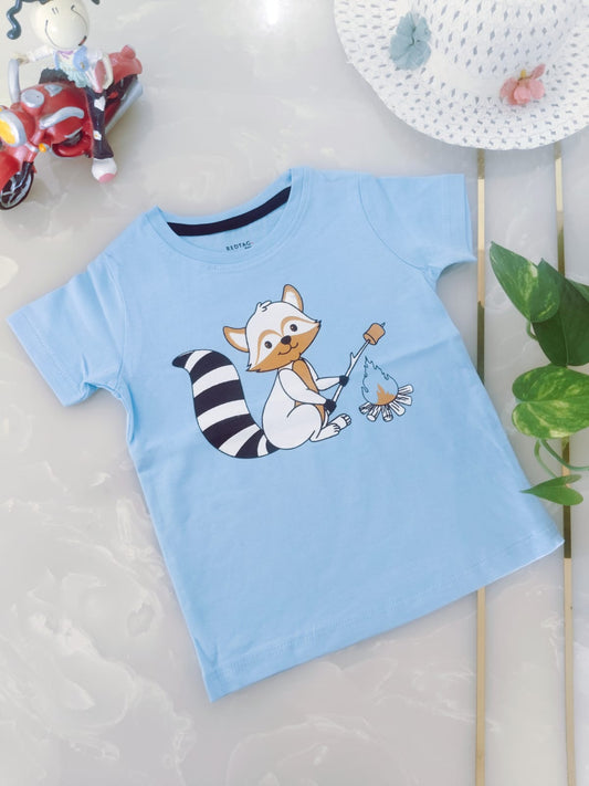 Boys' Graphic T-Shirt – "Campfire Buddy"