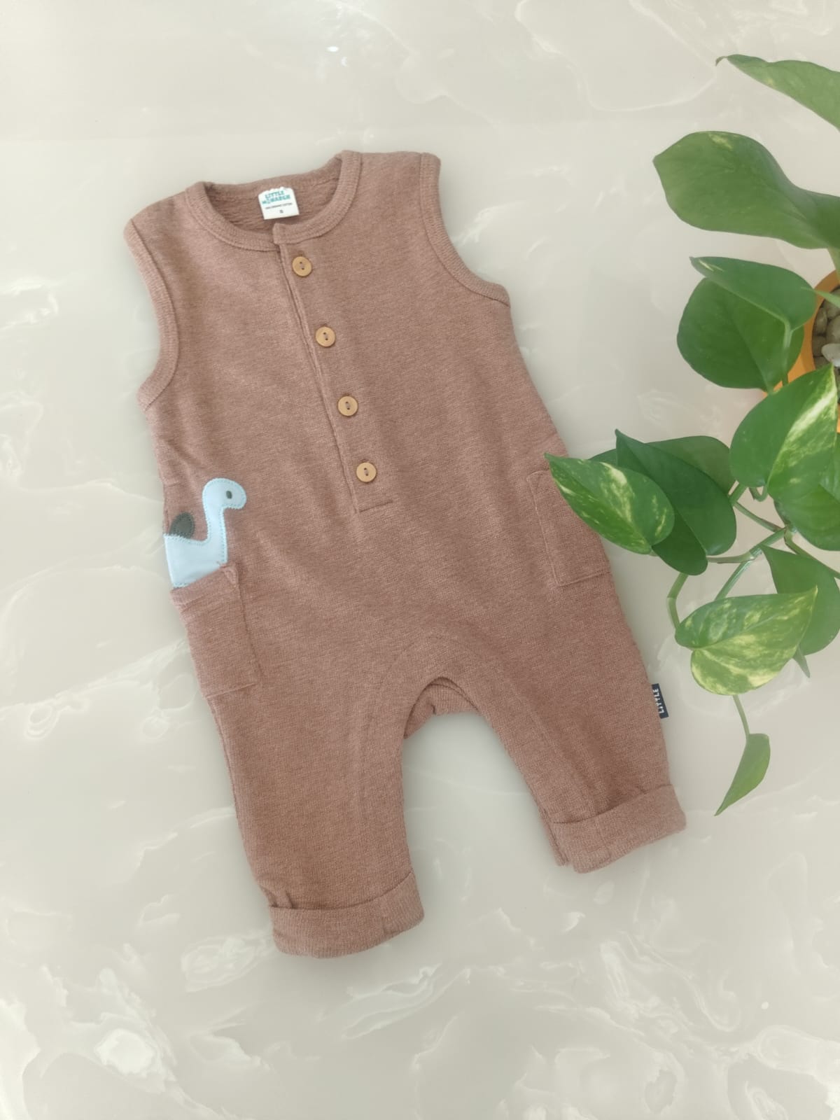 Baby Boy Romper Set – "Woodland Explorer"