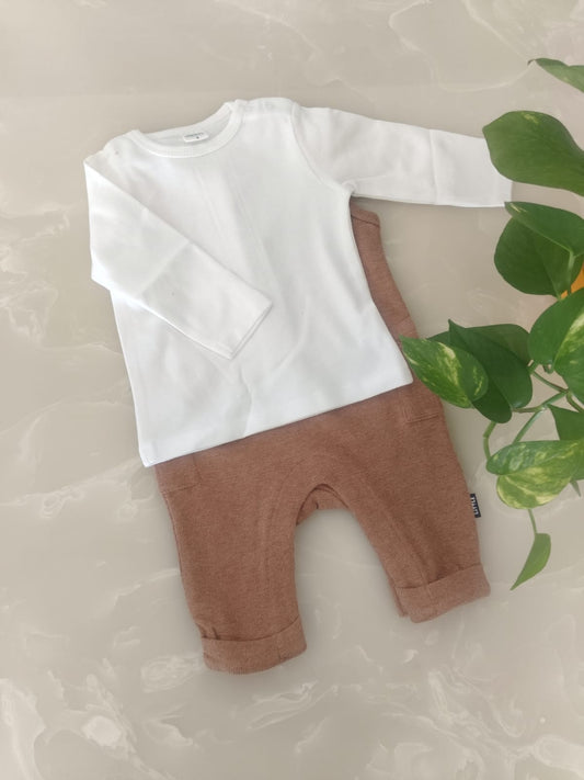 Baby Boy Romper Set – "Woodland Explorer"