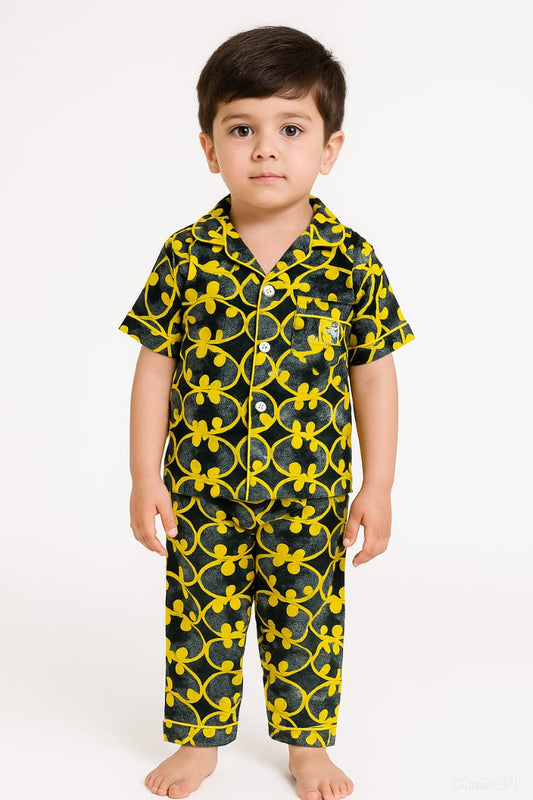 Boys 2-Piece Organic Cotton Sleepwear Set