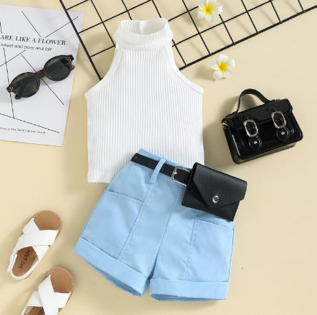 Trendy and stylish two-piece outfit for girls