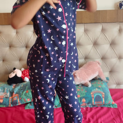 Girls 2-Piece Organic Cotton Sleepwear Set