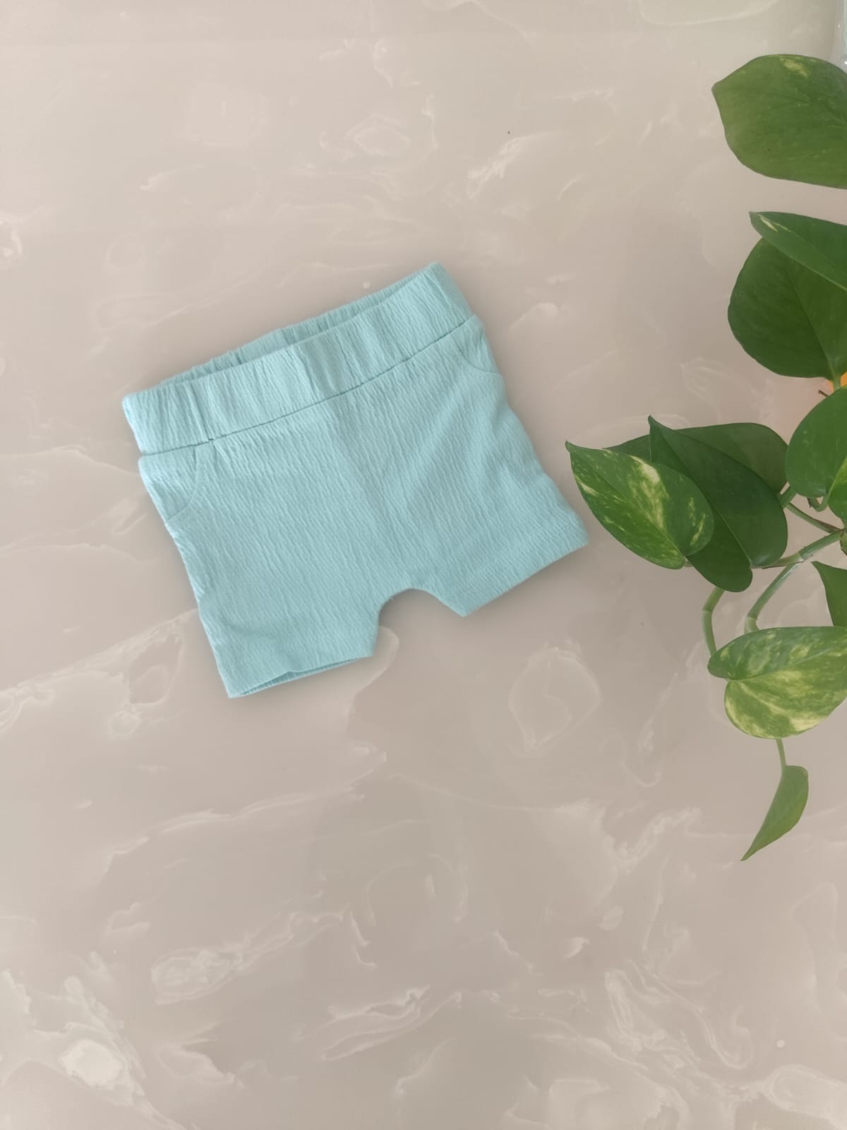 Baby Girl Co-Ord Set – "Minty Bow"