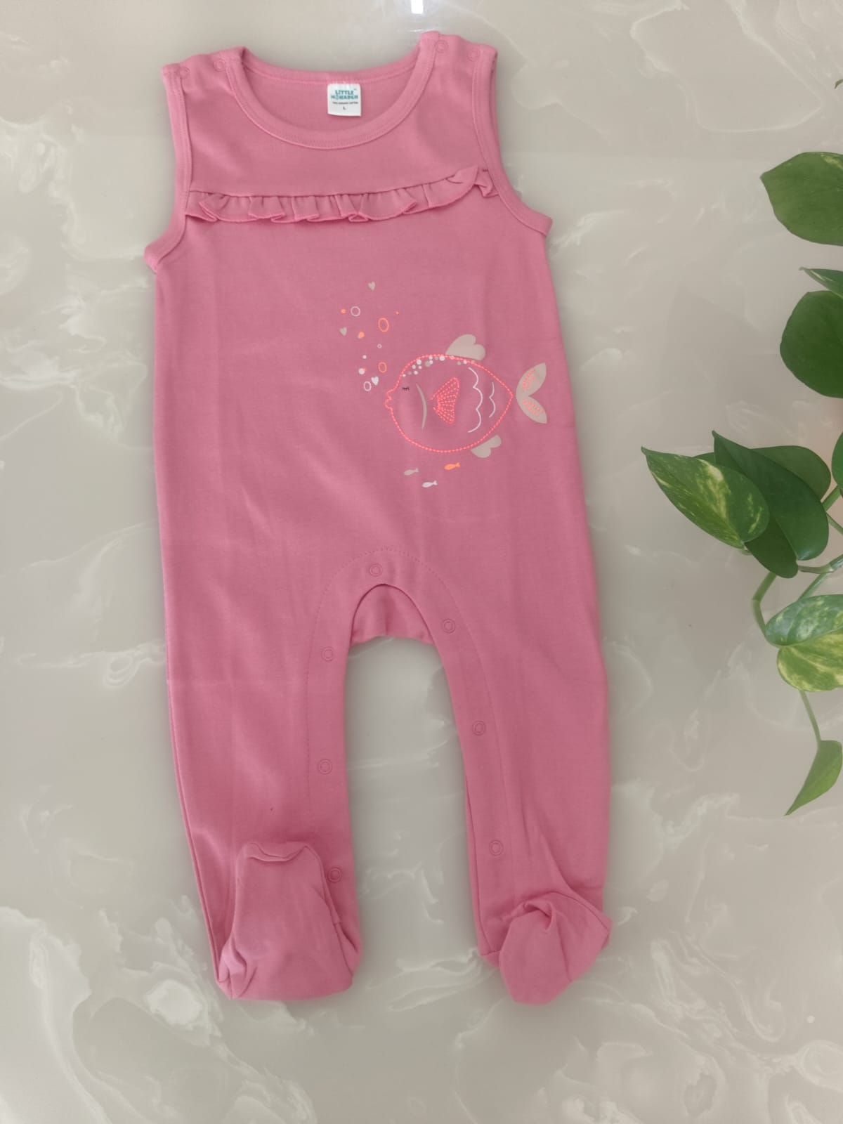 Baby Girl Romper Set – "Undersea Dreams"