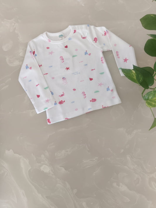Baby Girl Romper Set – "Undersea Dreams"