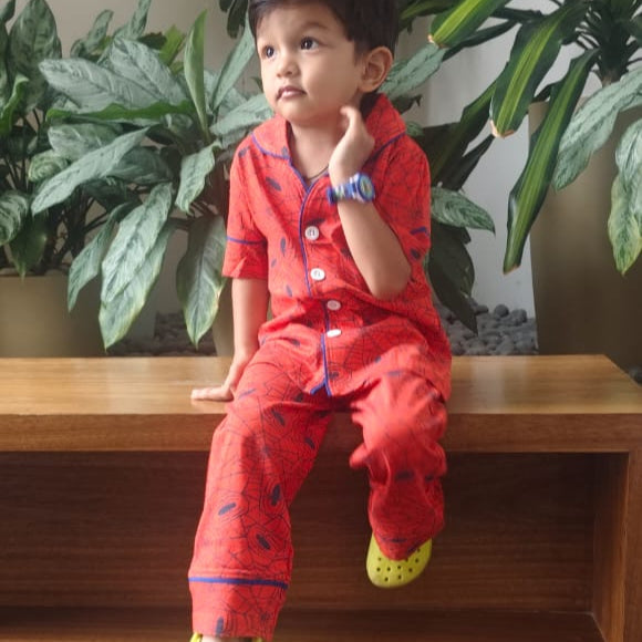 Boys 2-Piece Organic Cotton Sleepwear Set