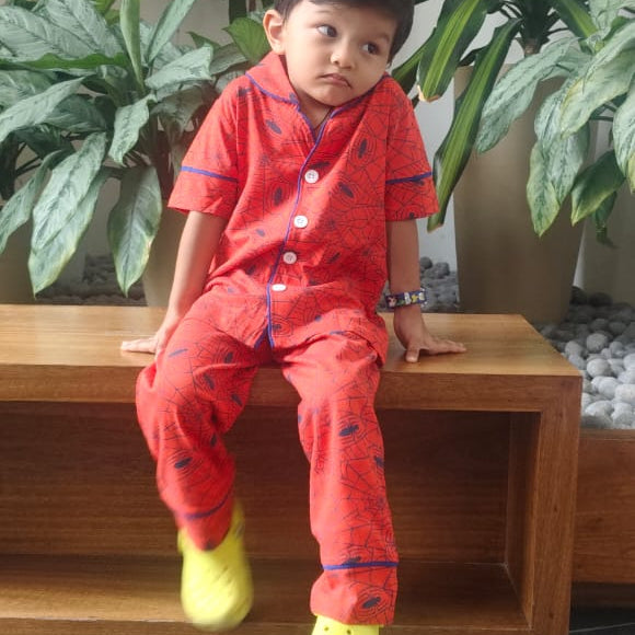 Boys 2-Piece Organic Cotton Sleepwear Set
