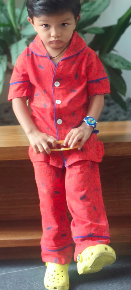Boys 2-Piece Organic Cotton Sleepwear Set