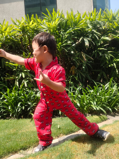 Boys 2-Piece Organic Cotton Sleepwear Set