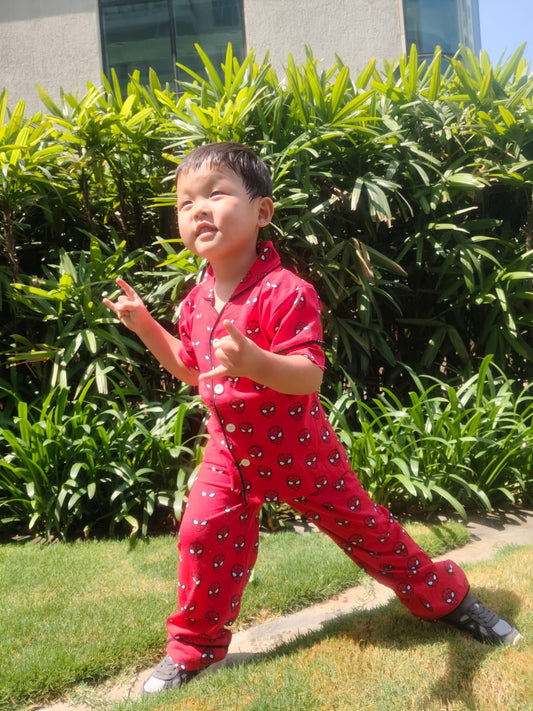 Boys 2-Piece Organic Cotton Sleepwear Set