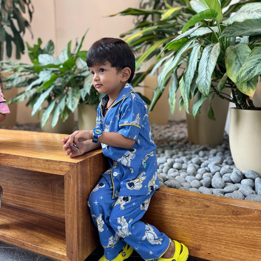 Boys 2-Piece Organic Cotton Sleepwear Set