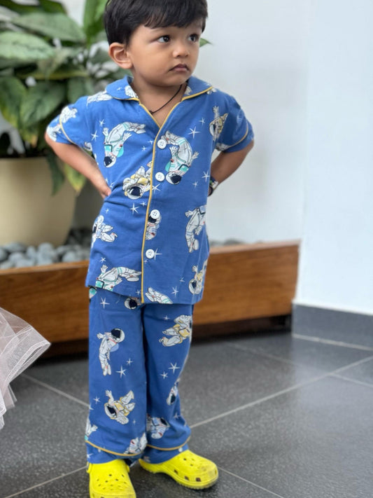 Boys 2-Piece Organic Cotton Sleepwear Set