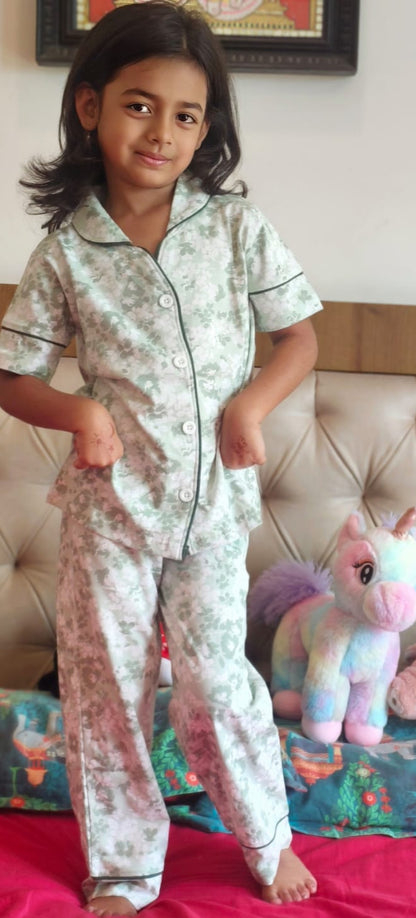 Girls 2-Piece Organic Cotton Sleepwear Set