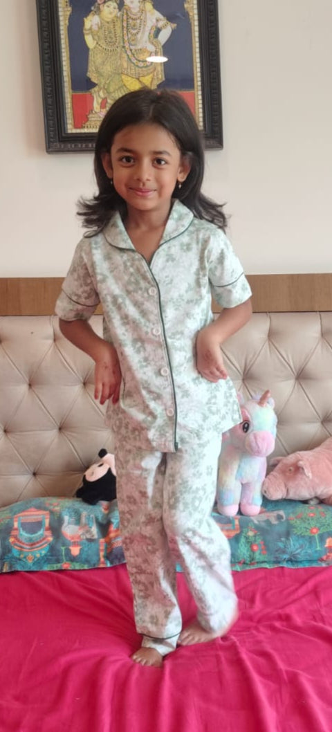 Girls 2-Piece Organic Cotton Sleepwear Set