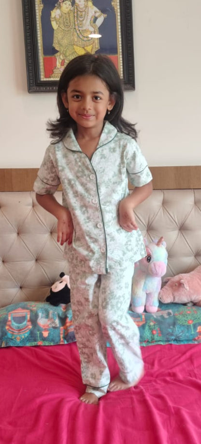 Girls 2-Piece Organic Cotton Sleepwear Set