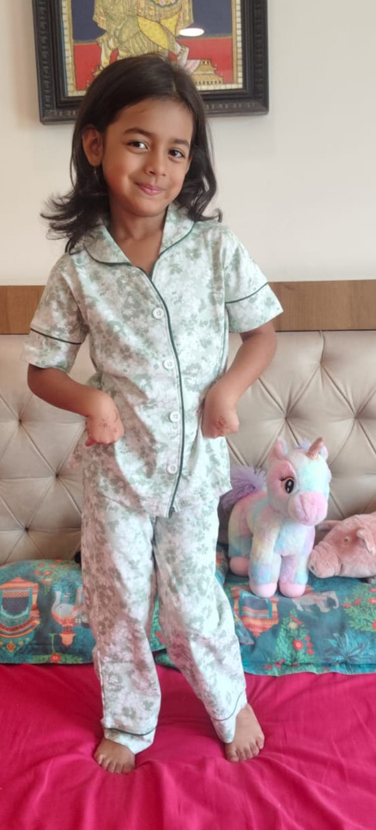Girls 2-Piece Organic Cotton Sleepwear Set