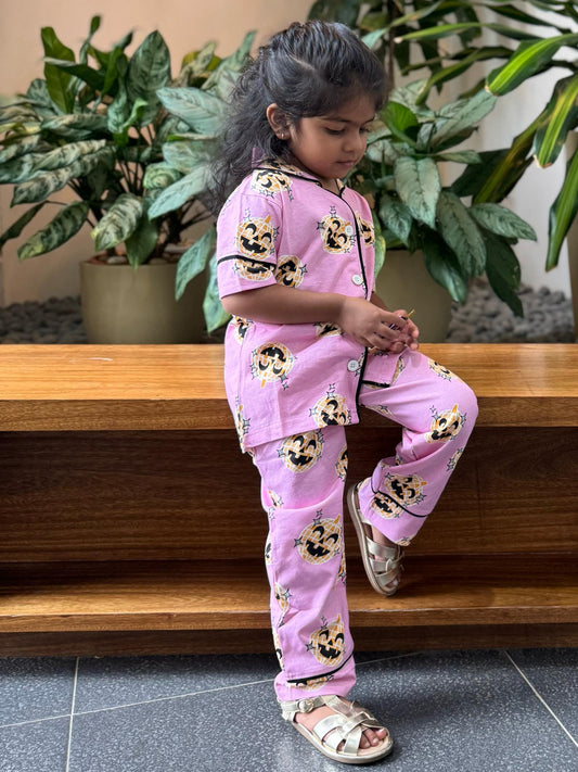 Girls 2-Piece Organic Cotton Sleepwear Set