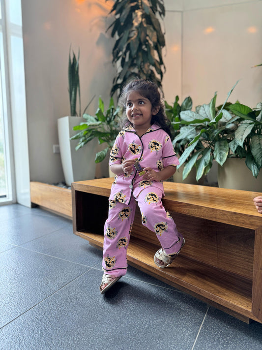 Girls 2-Piece Organic Cotton Sleepwear Set