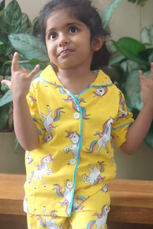 Girls 2-Piece Organic Cotton Sleepwear Set