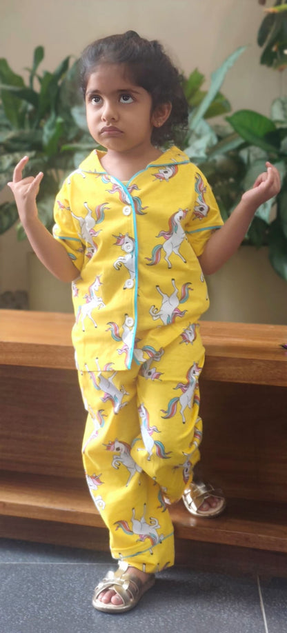 Girls 2-Piece Organic Cotton Sleepwear Set