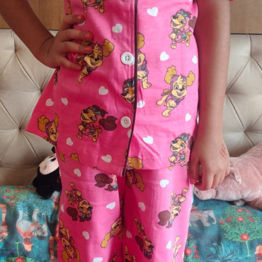 Girls 2-Piece Organic Cotton Sleepwear Set
