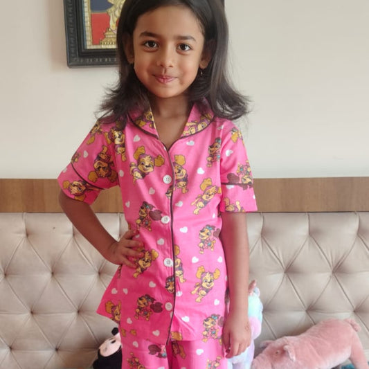 Girls 2-Piece Organic Cotton Sleepwear Set