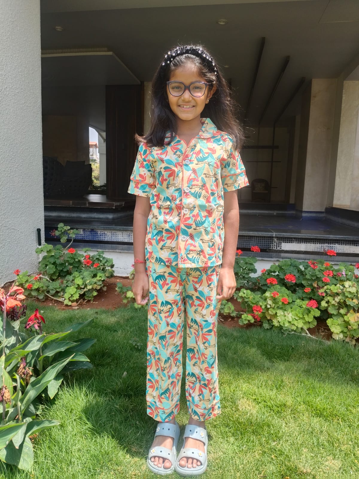 Girls 2-Piece Organic Cotton Sleepwear Set