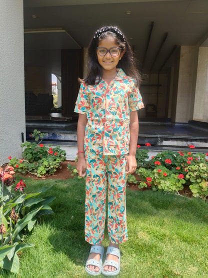 Girls 2-Piece Organic Cotton Sleepwear Set