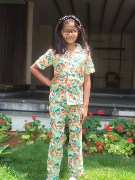 Girls 2-Piece Organic Cotton Sleepwear Set