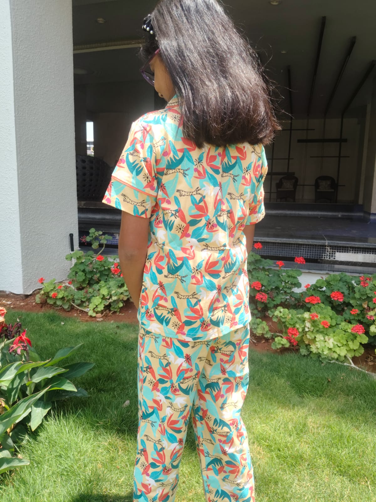 Girls 2-Piece Organic Cotton Sleepwear Set
