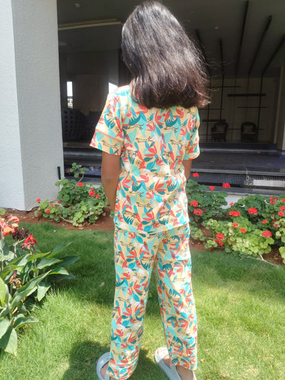 Girls 2-Piece Organic Cotton Sleepwear Set