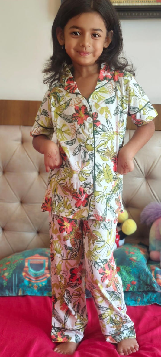 Girls 2-Piece Organic Cotton Sleepwear Set