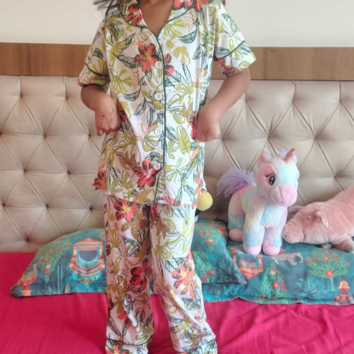 Girls 2-Piece Organic Cotton Sleepwear Set